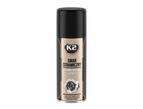 K2 CHRONI I ZAPOBIEGA ZAPIEKANIU SIĘ ŚRUB, DO UKŁADÓW ABS/ASR/ESP. SMAR CERAMICZNY 400ML