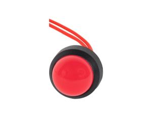 Kontrolka diodowa fi 20mm, 230V czerwona/red