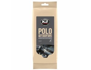 K2 CHUSTECZKI MATOWE DO KOKPITU, ZAP. ENERGY SHOT POLO MATT WIPES 24 SZT.