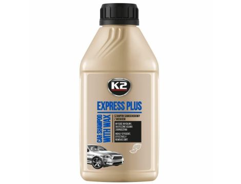 K2 SZAMPON Z WOSKIEM CARNAUBA. EXPRESS PLUS  500ML