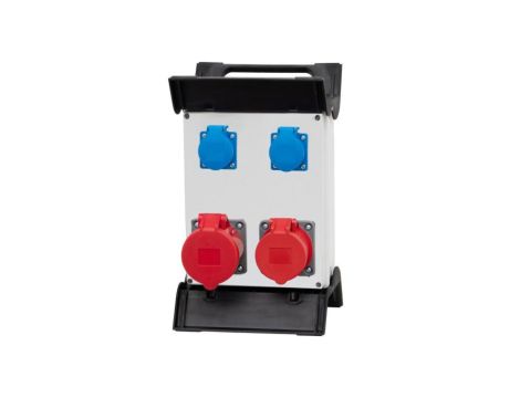 Rozdzielnica R-240 - gniazda 16A 5p, 32A 5p, 2x230V na stelażu plastikowym