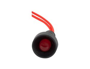Kontrolka diodowa fi 10mm, 230V czerwona/red