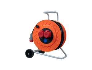 Przedłużacz na bębnie plastikowym GOLIA-420 NK 2x16A 5p, 230V, OW 5x2,5 /50m/