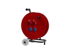 Rozgałęźnik na bębnie metalowym MAKARA-460 NK 16A 5p, 32A 5p, 2x230V IP44