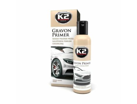 K2 ŚRODEK POLERSKI PRZED NAŁOŻENIEM POWŁOKI CERAMICZNEJ. GRAVON PRIMER 140G