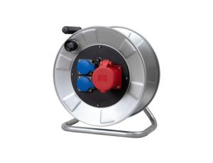 Rozgałęźnik na bębnie metalowym BORDO-320 32A 5p, 2x230V IP44