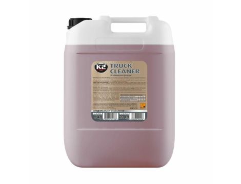 K2 ŚRODEK DO MYCIA PLANDEK ORAZ SILNIE ZABRUDZONYCH KAROSERII. TRUCK CLEANER 20KG