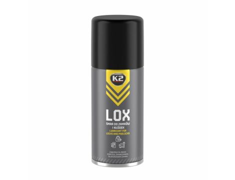 K2 SMAR DO ZAMKÓW I KŁÓDEK LOX  150ML