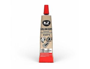 K2 SILIKON CZERWONY LUZ 21G WYSOKOTEMPERATUROWY +350st, PŁYNNA USZCZELKA