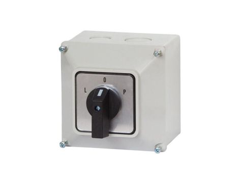 Wyłącznik 32A L/P 3P IP65 w obudowie dużej