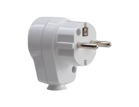 Wtyczka kątowa 230V z gniazdem