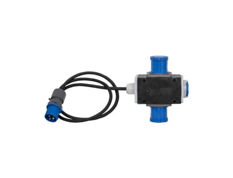 Rozdzielnica PARMA - wtyczka 16A 3p, gniazda 2x16A 3p, 230V + OW 3x2,5 - 15m