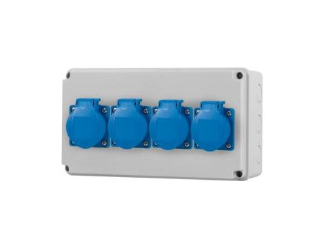 Rozdzielnica HORIZONTAL - gniazda 4x230V