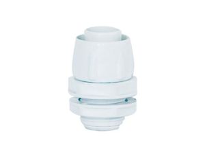 Dławik do rury elastycznej GUS fi 10 mm / MG16 szary IP65