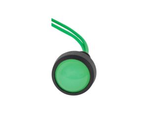 Kontrolka diodowa fi 20mm, 230V zielona/green