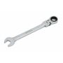 AWTOOLS KLUCZE PŁASKO-OCZKOWE Z GRZECHOTKĄ PRZEGUBOWE KOMPLET 6 szt. 8-19mm - 3