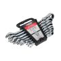 AWTOOLS KLUCZE PŁASKO-OCZKOWE Z GRZECHOTKĄ PRZEGUBOWE KOMPLET 8 szt. 8-22mm - 2