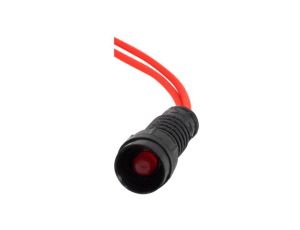 Kontrolka diodowa fi 5mm, 230V czerwona/red
