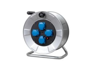 Rozgałęźnik na bębnie metalowym BORDO-320 4x230V IP44 + termik