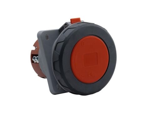 Gniazdo siłowe tablicowe skośne 125A5p /FE/ IP67