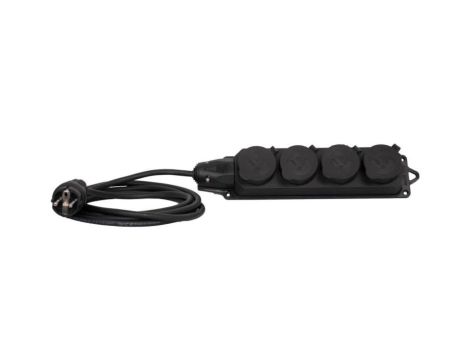 Przedłużacz listwowy gumowy 4x230V(4x2P+Z) OW (H05RR-F) 3x2,5-5m