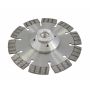 KLINGSPOR TARCZA DIAMENTOWA SEGMENTOWA 125mm x 2,4mm x 22,2mm  DT612UT Z ODSADZENIEM/DO PODCINANIA - 2