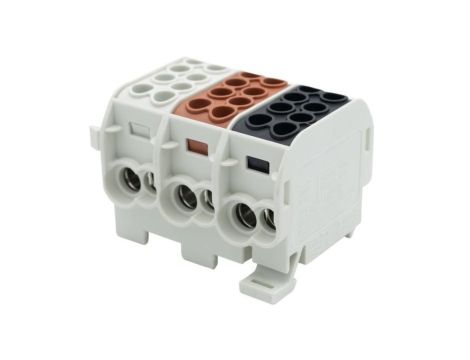 Zacisk HLS 3x125A-2 (1x35,1x25 / 1x35,1x25) (3L)