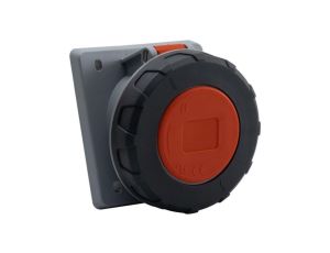 Gniazdo siłowe tablicowe skośne 63A 5p /FE/ IP67