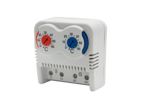 Termostat do ogrzewana i chłodzenia NC/NO 0-60