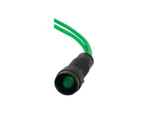 Kontrolka diodowa fi 5mm, 230V zielona/green