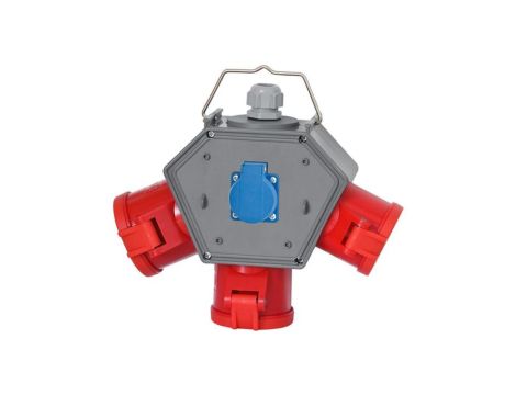Rozdzielnica POLYBOX - gniazda 16A 5p, 2x32A 5p, 230V