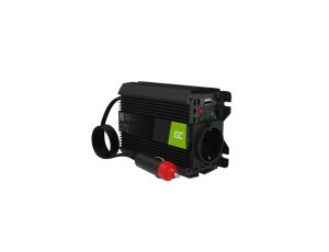 Przetwornica napięcia Inwerter Green Cell PRO 12V na 230V 150W/300W Modyfikowana sinusoida