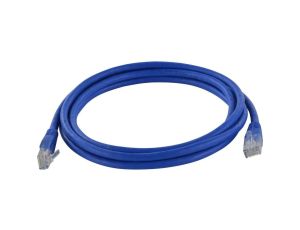 Patchcord UTP kat.6 kabel sieciowy LAN 2x RJ45 linka niebieski 2m