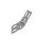 BAKS Łącznik przegubowy stalowy 105x40mm do koryt kablowych H42 LGJH42 100szt