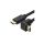 UNITEK Kabel HDMI 2.0 4K High Speed Ultra HD 4K@60 kątowy 270 stopni 3m