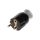 Wtyczka prądowa obrotowa 2P+Z Uni-Schuko 230V 16A czarno-szara na kabel LEGRAND
