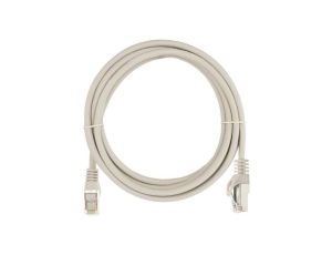 Patchcord S/FTP kat.7 PiMF kabel sieciowy LAN 2x RJ45 linka PoE szary 30m