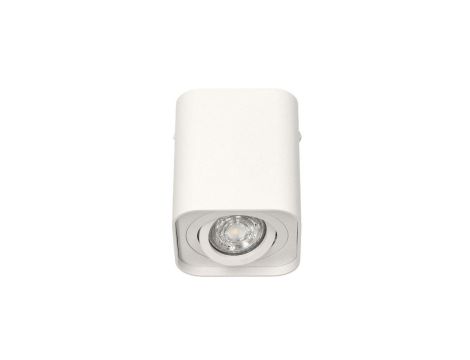 Lampa sufitowa HARYS K natynkowa oprawa punktowa nowoczesna TUBA kwadratowa GU10 biała MK MEGAKABEL