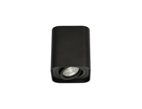 Lampa sufitowa HARYS K natynkowa oprawa punktowa nowoczesna TUBA kwadratowa GU10 czarna MK MEGAKABEL