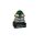 Lampka sygnalizacyjna 30mm zielona 220-230V AC/DC żarówka W0-L-NEF30LE/220V Z