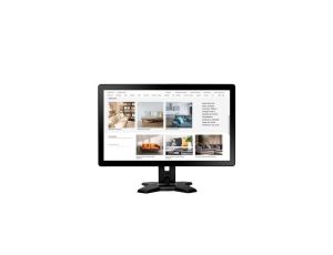 24” monitor z ekranem dotykowym i metalową obudową, do pracy 24/7, szkło hartowane, front IP65 TX-2402
