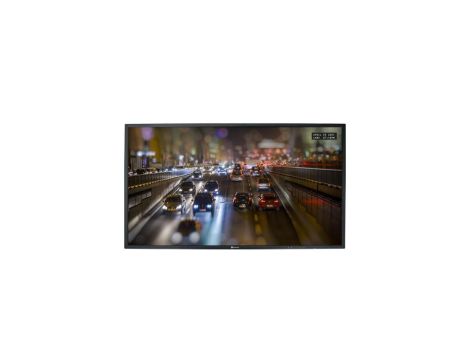 Monitor LCD IPS 65” 4K UHD do pracy 24/7 CCTV, metalowa obudowa, wejścia BNC, HDMI, DVI-D, VGA, RS-232, RJ-45, S/PDIF SMQ-6501