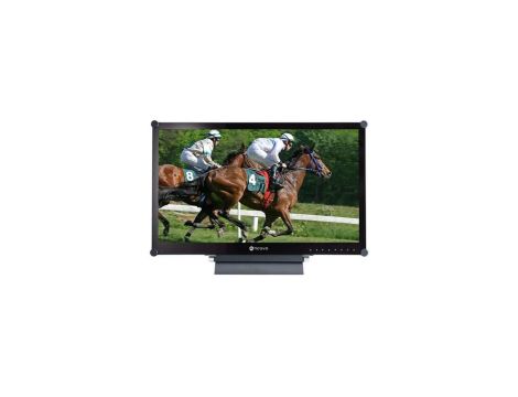 Monitor LED 24” Full HD w metalowej obudowie, z hartowanym szkłem optycznym, do pracy 24/7 CCTV SDI HX-24G