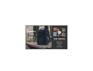 Monitor LED 55” 4K UHD Digital Signage do pracy 24/7 ze zmianą orientacji pion/poziom, wejścia HDMI, DVI, RJ-45, USB QM-5502