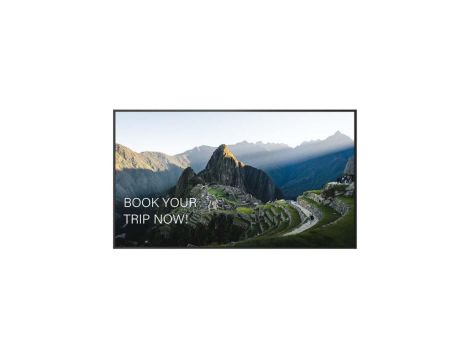 Monitor LED 55” Full HD w obudowie Open Frame, o wyżej jasności, do pracy 24/7, orientacja pion/poziom PO-5502
