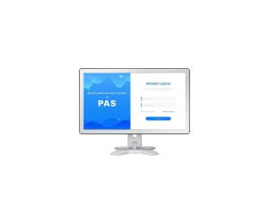 Monitor medyczny LED 24” Full HD w metalowej obudowie, z hartowanym szkłem optycznym, do pracy 24/7 IP65 TX-2401 White