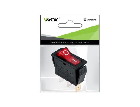 Przełącznik IRS-101-1B czerwony PRK0007B