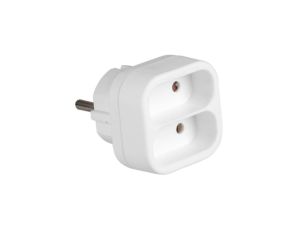 Rozgałęźnik sieciowy 2x Euro 2P 3500W 230V VA0134 VAYOX