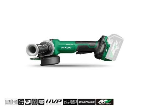 HIKOKI SZLIFIERKA KĄTOWA 36V 125mm G3613DVF W2Z  MV BL WŁ.CZUWAKOWY HSC