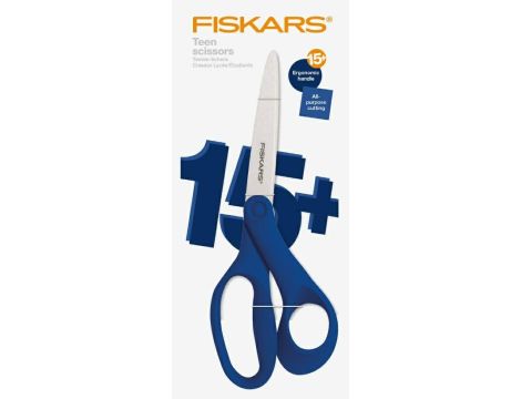 FISKARS NOŻYCZKI DLA NASTOLATKÓW 20cm GRANATOWE